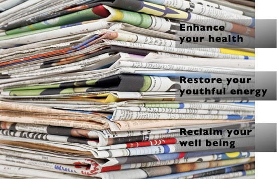 Image of Stack of Newspapers